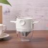 Foldable Portable Coffee Filter Coffee Maker Stainless Steel Drip Coffee Tea Holder Reusable Paperless Pour Over Coffee Dripper