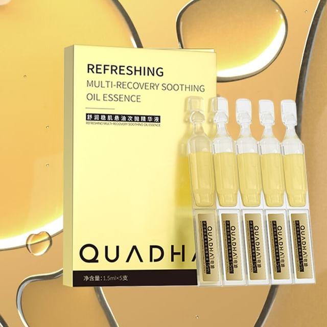 QUADХА - Одноразовая Масло-Эссенция с Мультиэффектом Восстановления (Размер путешествия)