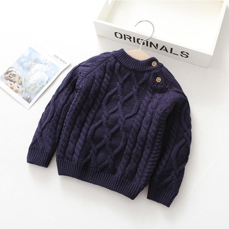 Осень-зима, детские свитера для маленьких мальчиков и девочек, шерстяной пуловер с героями мультфильмов, детский теплый свитер, пальто, кардиган, утепленная верхняя одежда