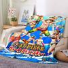 1PC One Piece Patterned Flannel Blanket Suitable For All Seasons For Home Decor Warmth And Comfort Gifts Holiday Present