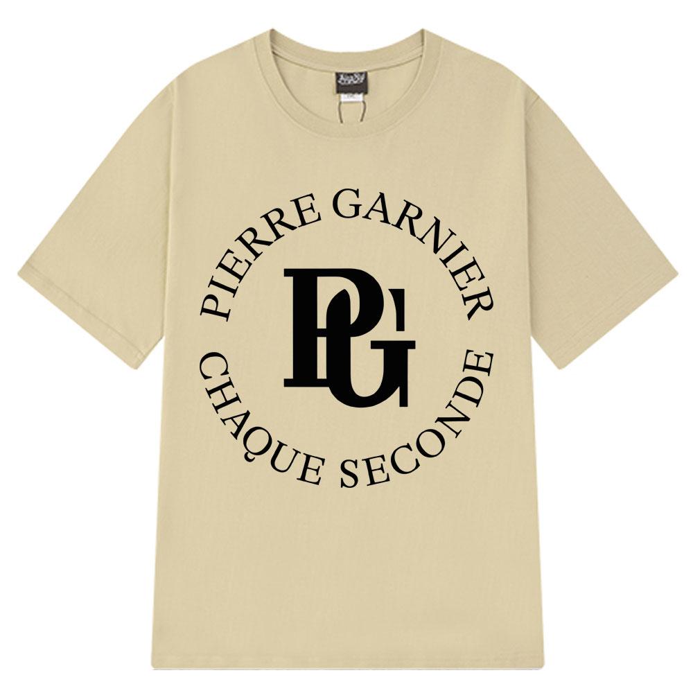 Pierre Garnier Chaque Seconde 2026 Album Tour Tshirts Hip Hop Fashion Tshirt Unisex Women Clothing Casual TShirt Streetwear