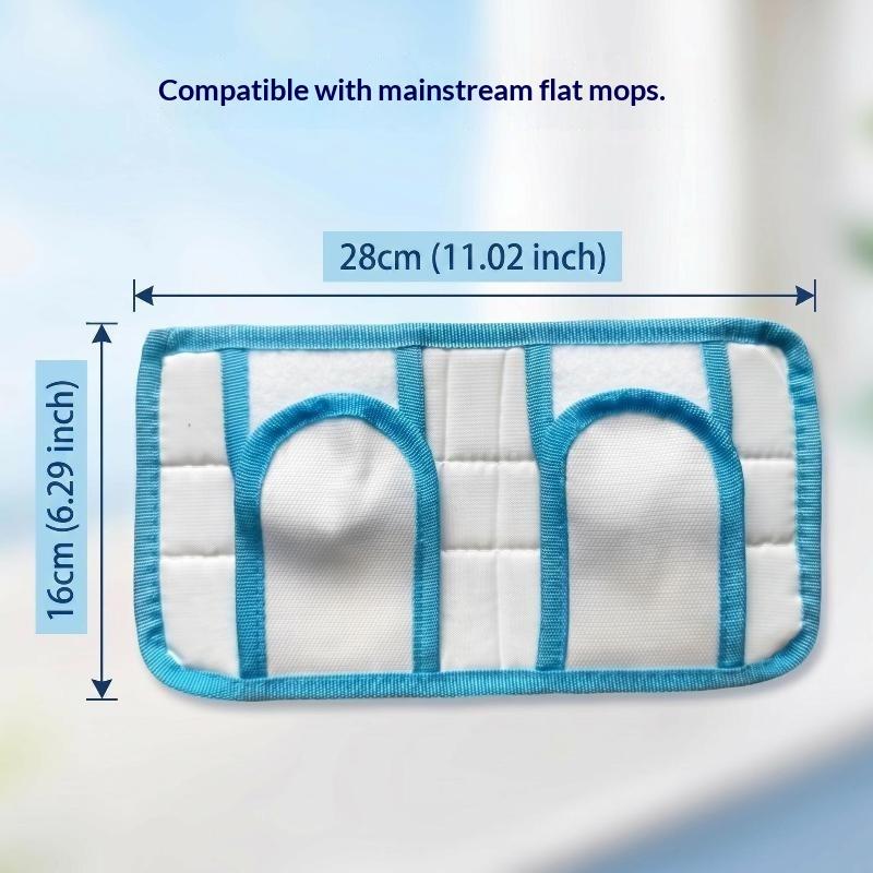 Многоразовая двусторонняя сменная насадка для швабры, подходит для Swiffer Sweeper, плоская салфетка из микрофибры для уборки пола в доме