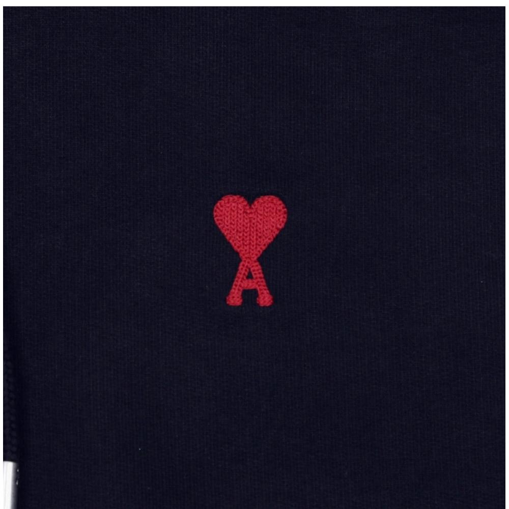 Ami Small Heart Logo Hoodie Bfusw235 730 430