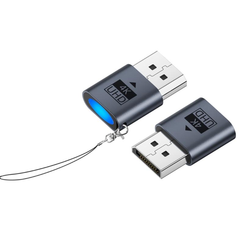 Широкая совместимость DP/Mini DP Решение для виртуального экрана Эмулятор EDID Для отладки и удаленной рабочей среды