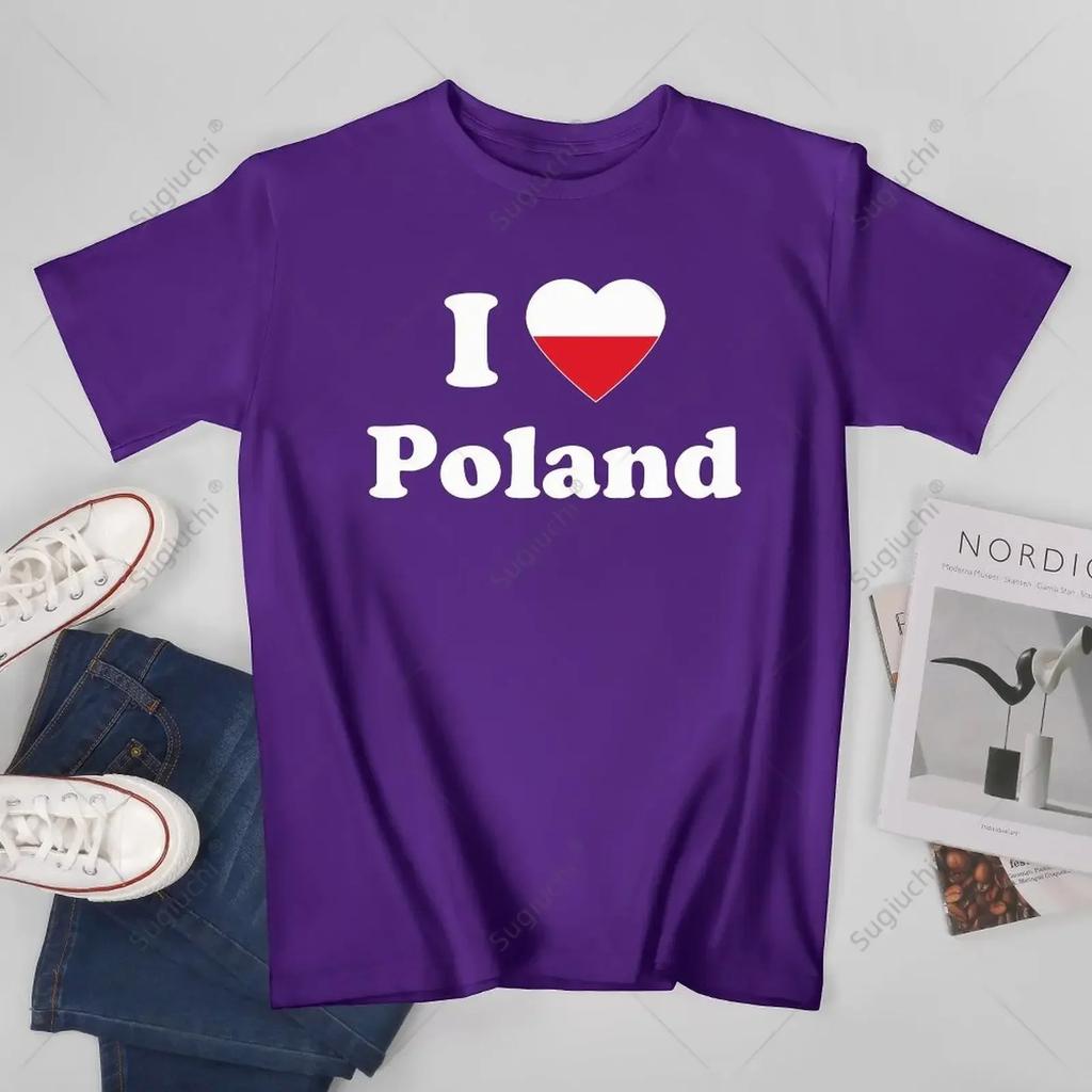 Unisex Unisex I Love Poland Polska I Heart Poland Polish Tshirt Tees T Shirts WoUnisex Boys 100 Cotton TShirt
