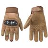 Tactical Cycling Gloves With Carbon Fiber Knuckle Protection Touchscreen Compatible Anti-Slip Windproof Breathable Five-Finger