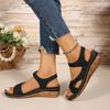 2025 Foreign Trade Women's Shoes 36-43 Large Size Sandals Women's Summer New Platform Fashion Independent Station Sandals Women