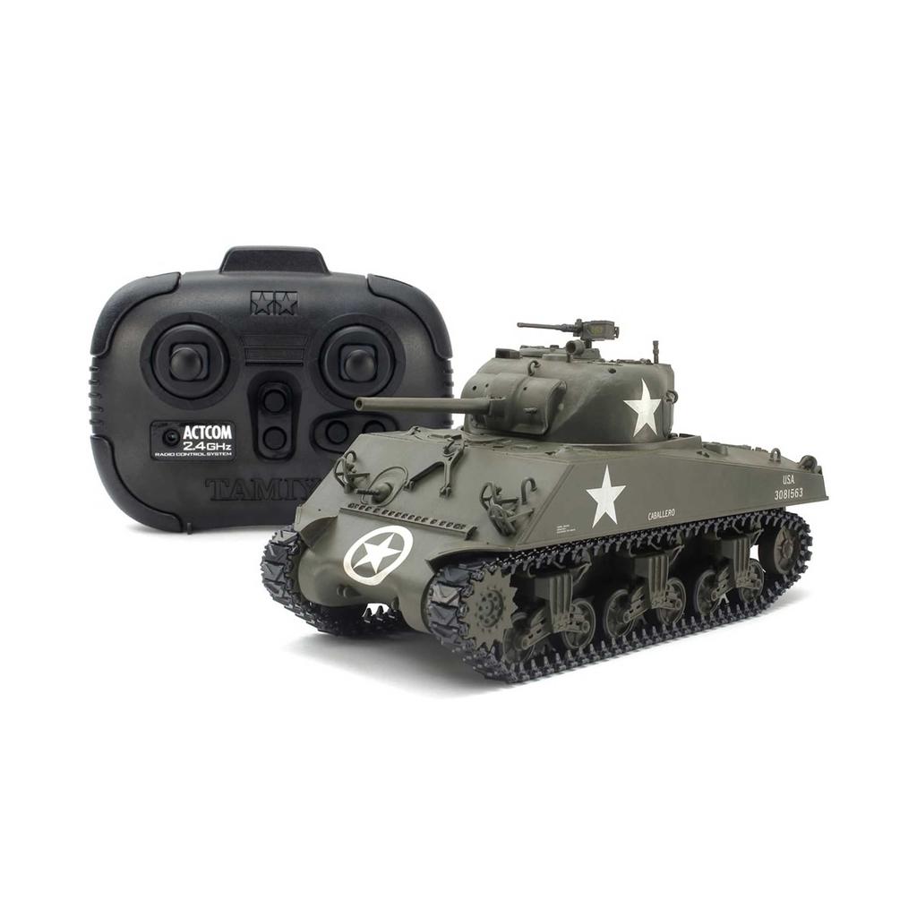Комплект для сборки американского танка M4A3 Sherman серии RC Tank Series с выделенным Propo 48217 1/35 № 17