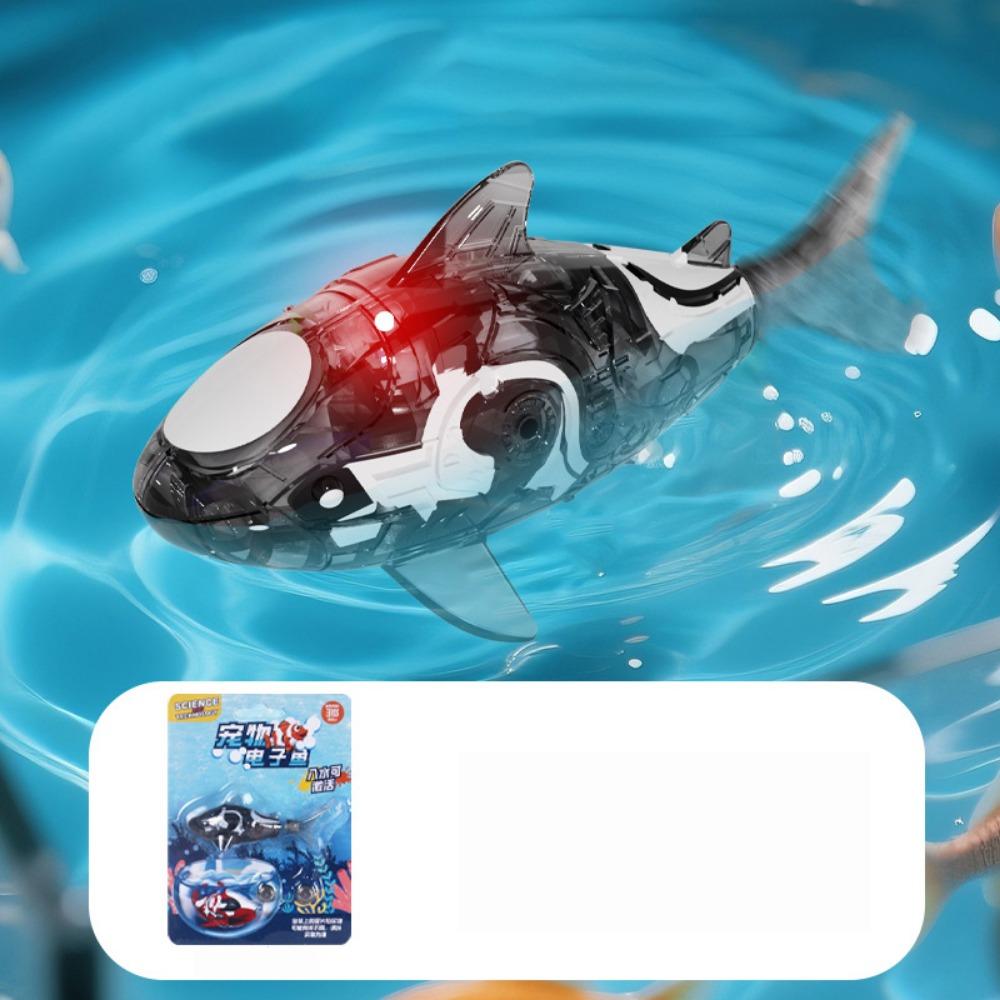 Swinging Electric Pet Fish Plastic Realistic Toy Fish Realistic Swinging Shark Toy Home Decoration