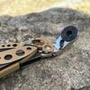 711L Плоский Конец Гибкая Головка EDC Трещоточный Ключ Мультитул Плоская Бита Адаптер Отвертка Аксессуар