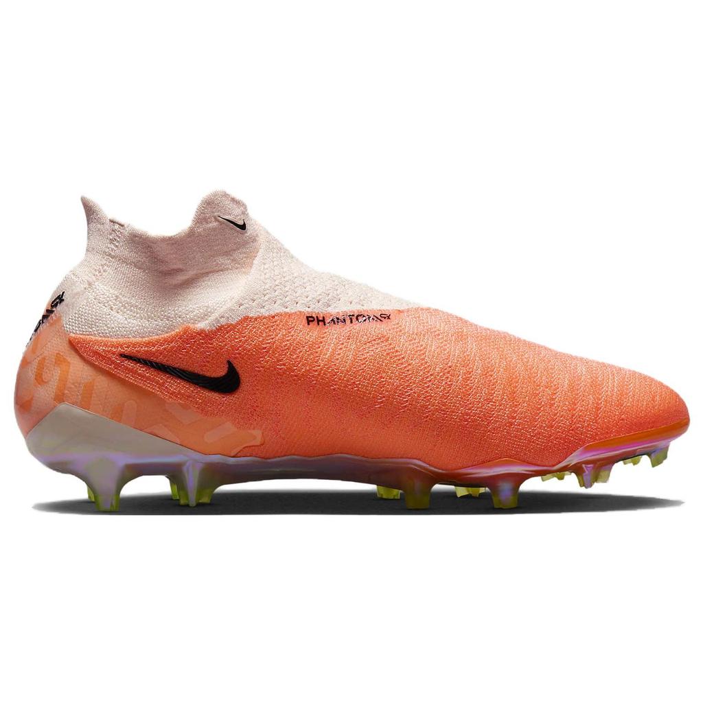 Nike Кроссовки унисекс Phantom GX Elite DF NU FG Guava Ice Оранжевый Черный DZ3487-800