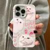 Белый кот Чехол для телефона Для iPhone 17 16 15 14 Plus 13 Pro Max 12 11 17Air Funda Ударопрочный Чехол Coque