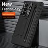Для телефона Samsung Galaxy Z TriFold, с закаленным стеклом, встроенной подставкой, с ручкой и слотом для ручки, устойчивый к отпечаткам пальцев
