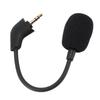 Flexible Microphone 3.5mm Plug Omni Directional Detachable Game Mic Replacement for HyperX Cloud Wired Headset