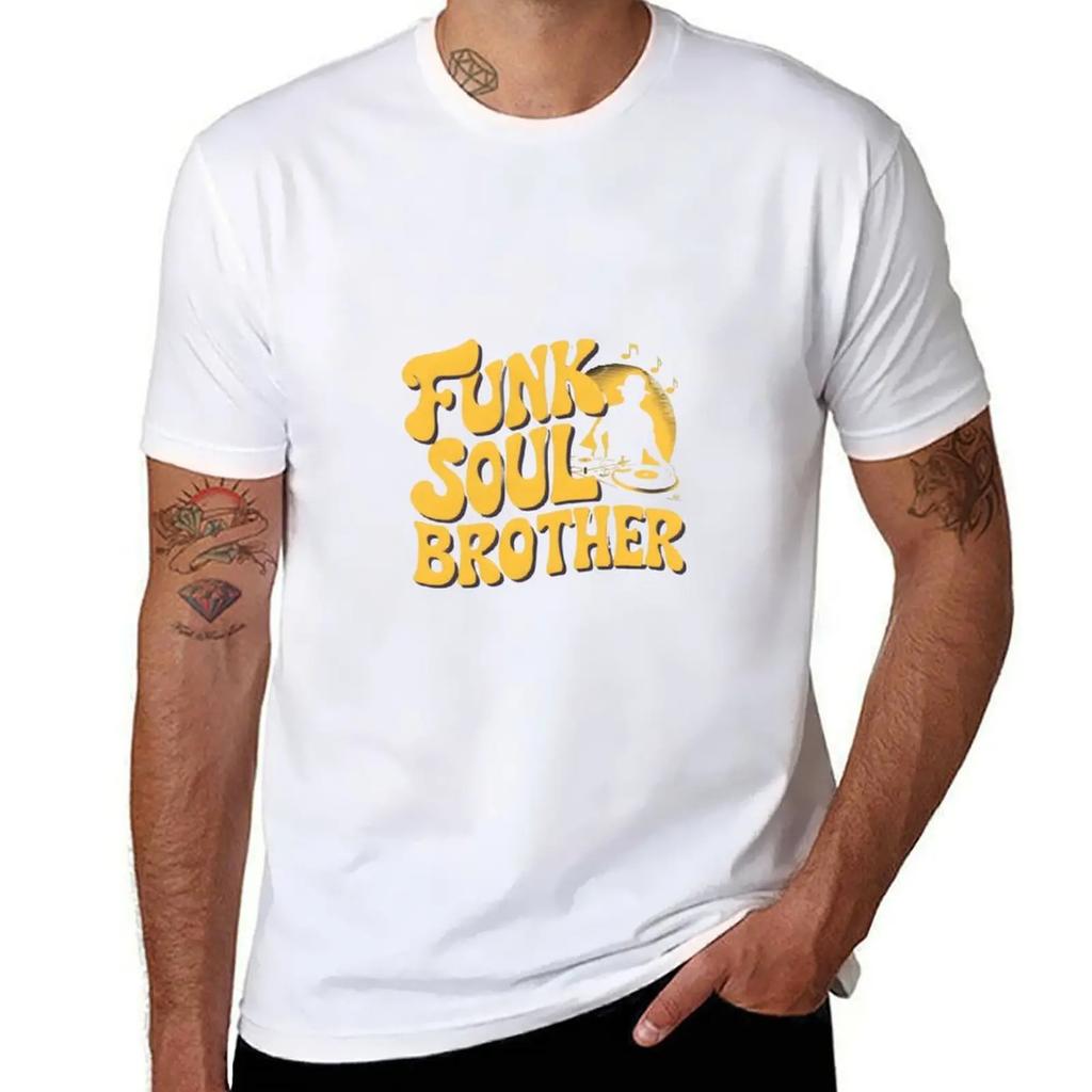 Футболка Fatboy Slim Funk Soul Brother Tribute уличная одежда аниме винтажная футболка мужская