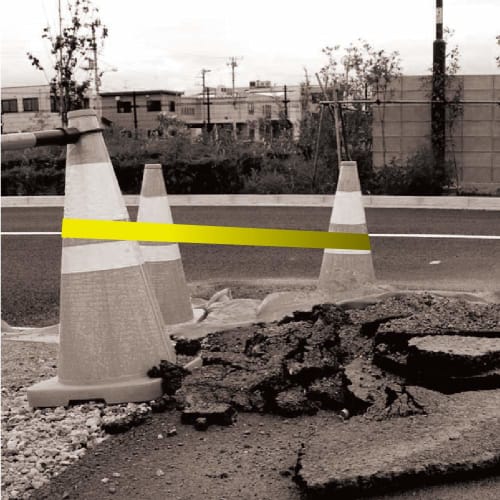 Takagi Marking Tape, Fluorescent Yellow, 30mm X 50m