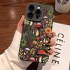 Case for Xiaomi 14 Cases Poco F6 Case Flower Herb Mushroom Phone Case for Mi 13 12 11 Lite 13T 12T Poco X6 X5 X3 F5 M6 Pro Cover
