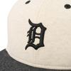 New Era 59FIFTY MLB DET Size 7 5950 OATMEAL DETTIG OAT NER36C1460 Two-Tone Cap, Oatmeal/Black, 3/4, WBLK, 14388839,
