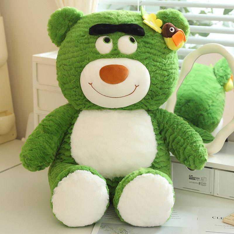 Bear Teddy Glowworm Plush Toy Cute Sniffles Bear Doll With Lightup Feature