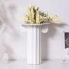Vase Ornaments, Living Room Flower Arrangement, Internet Celebrity, Retro and High-end French Roman Column Flower Ware, Model Room Decorations