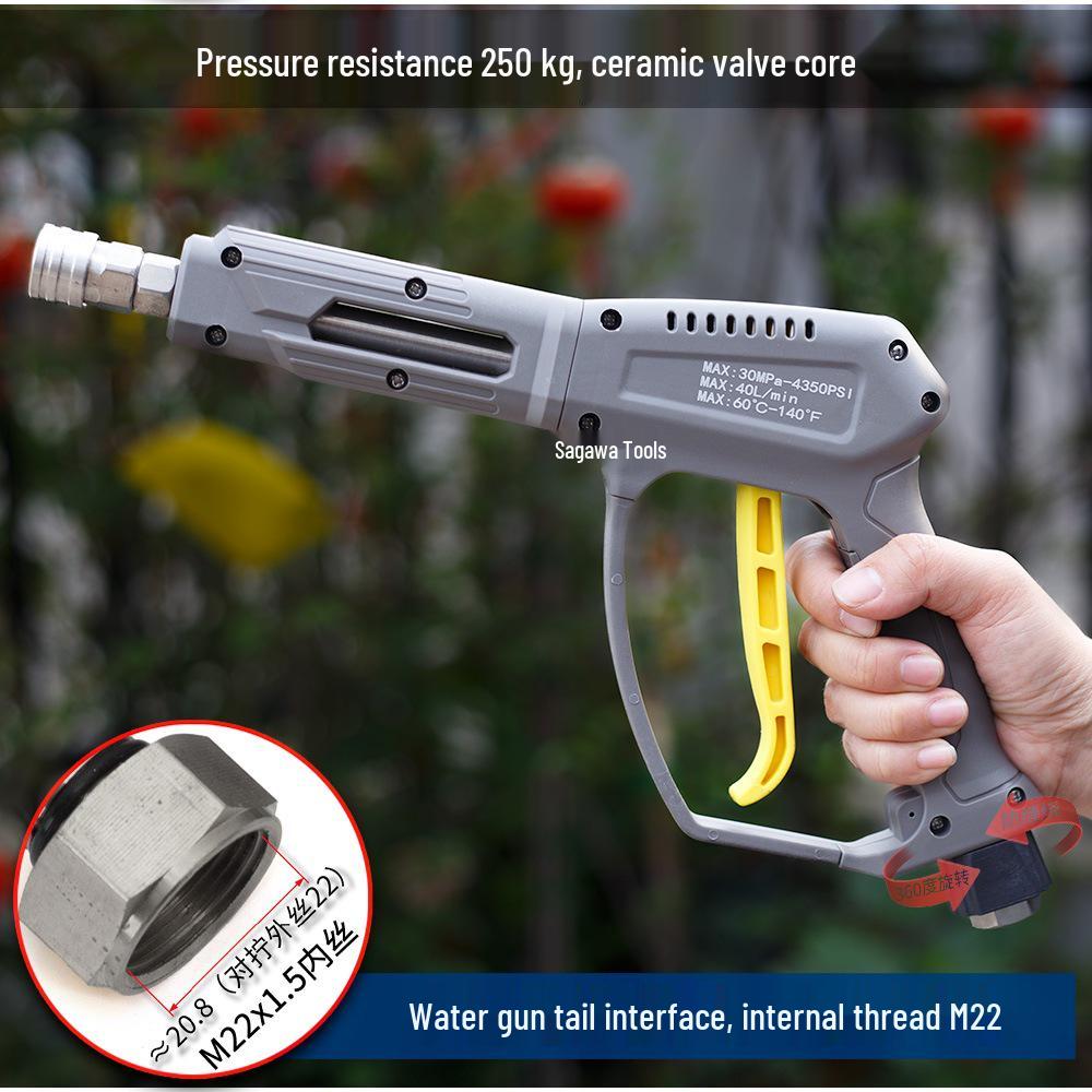 250 кг Автомойка: Головка водяного пистолета высокого давления с керамическим сердечником против запутывания, M14/M18/M22 280360.