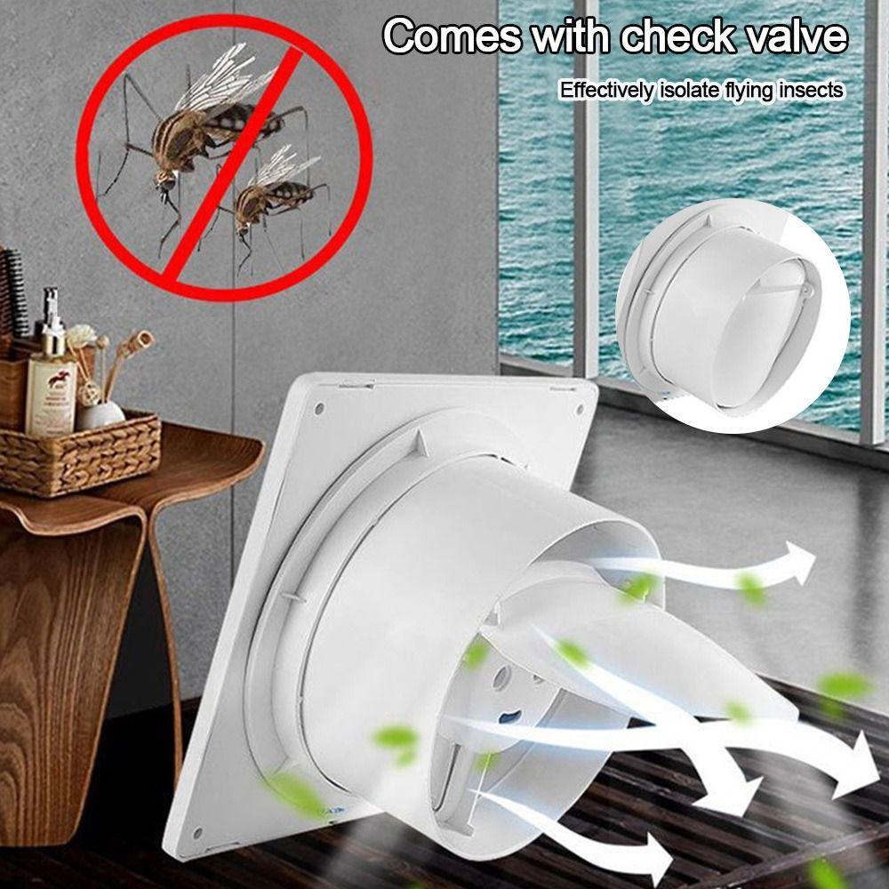 4/6/8 Inch Window Exhaust Fan Ventilator Extractor Fan Bathroom Kitchen Toilet Air Vent