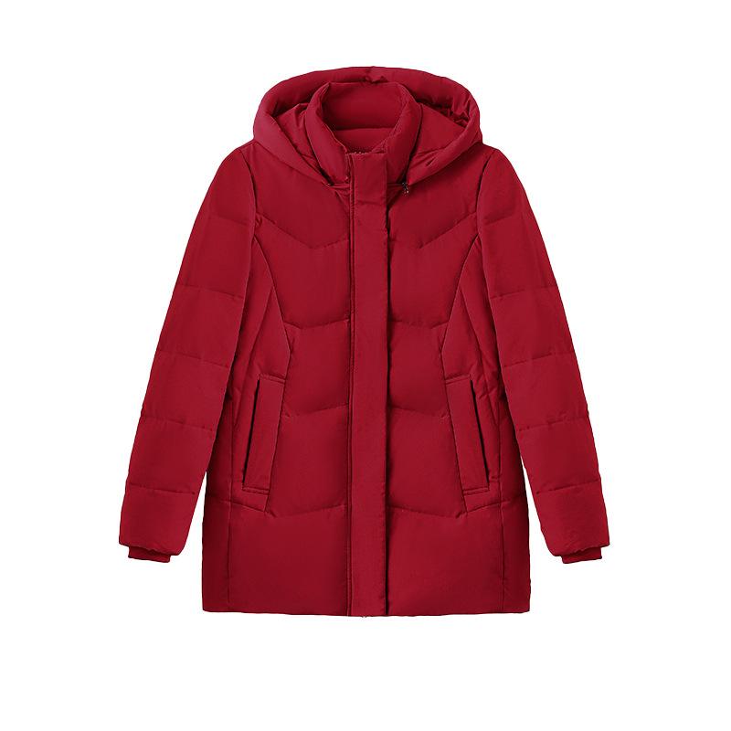 Женский зимний пуховик 2025 с утолщенным слоем - Тренд стиля "Маленькая хрупкость"