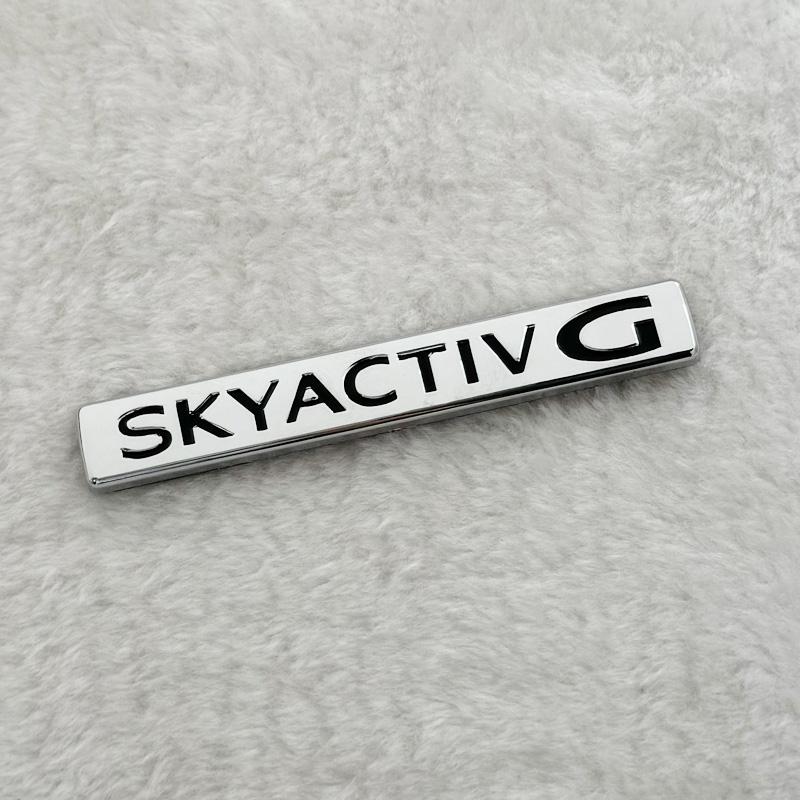 3D MX-5 SKYACTIV TECHNOLOGY SKYACTIV G Emblem Badge Set, ABS Plastic Replacement Car Sticker Decal for Mazda Miata MX5 NC ND NA qws22