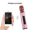 K6 Ручной беспроводной конденсаторный микрофон с Bluetooth-совместимостью для караоке и речи, динамик
