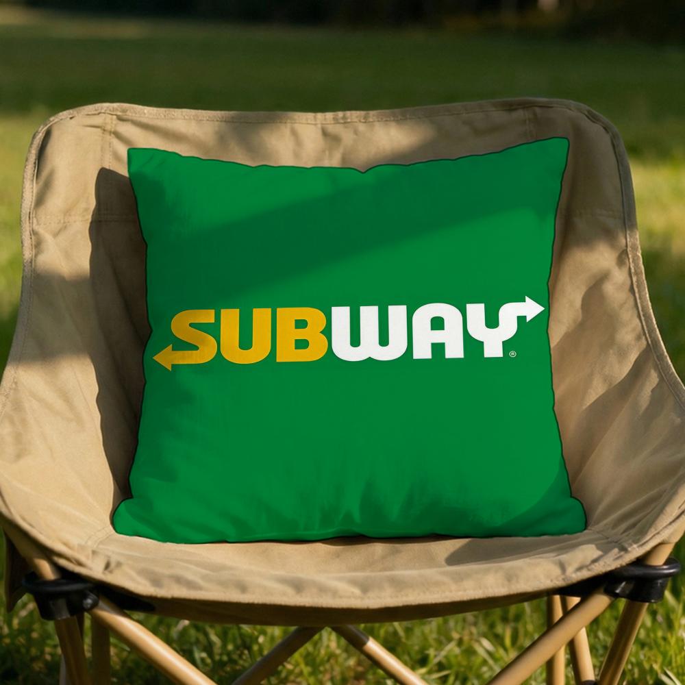 HOT Subway Cushion Cover Soft Reversible Durable Pillow Cover MultiScene Use for Home Car Daily Comfort