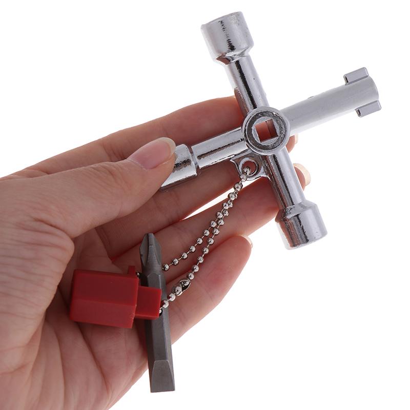 Электрический шкаф крестового типа многофункциональный ключ гаечный ключ треугольный замок