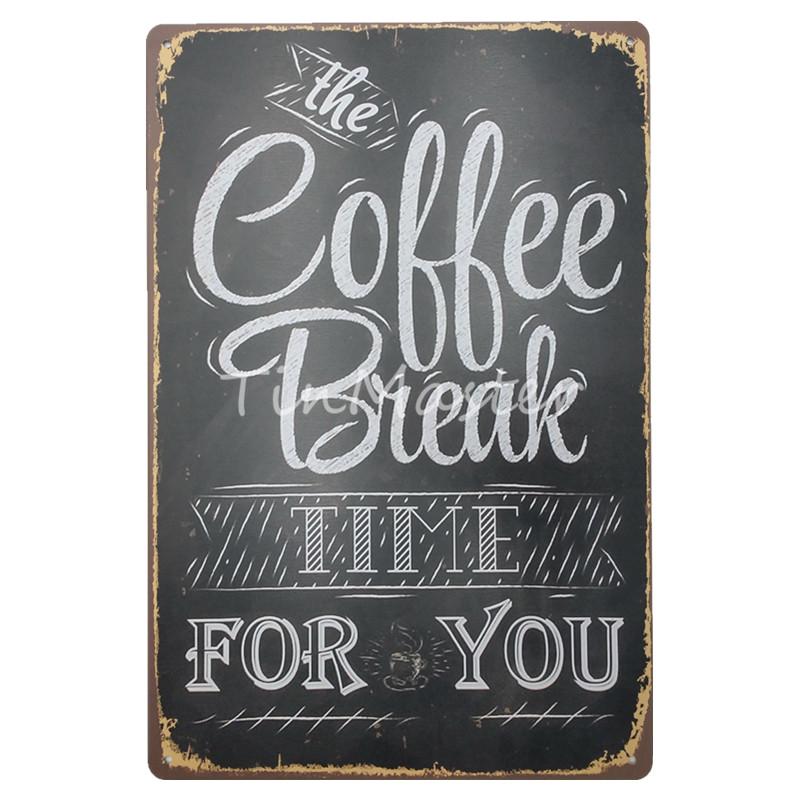 Винтаж Ретро Забавная жестяная вывеска Гараж Человек Пещера Металлическая вывеска Настенная картина Кофе Милый дом Паб Ресторан Табличка Металлический художественный декор