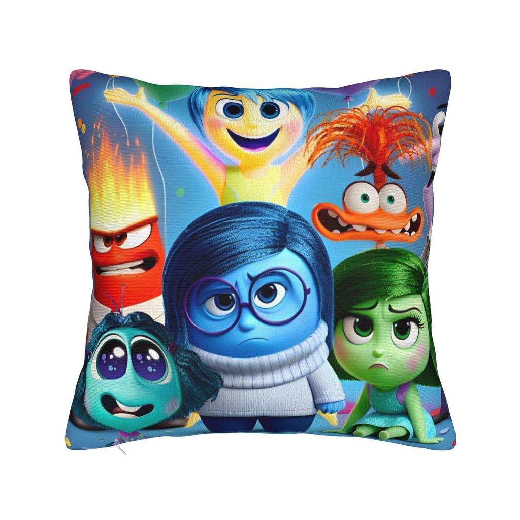 Explosion of Emotions Premium Scoop Square Pillow Cases Insides Outs Cushion Covers Fashion Decorative Pillowcover for Home