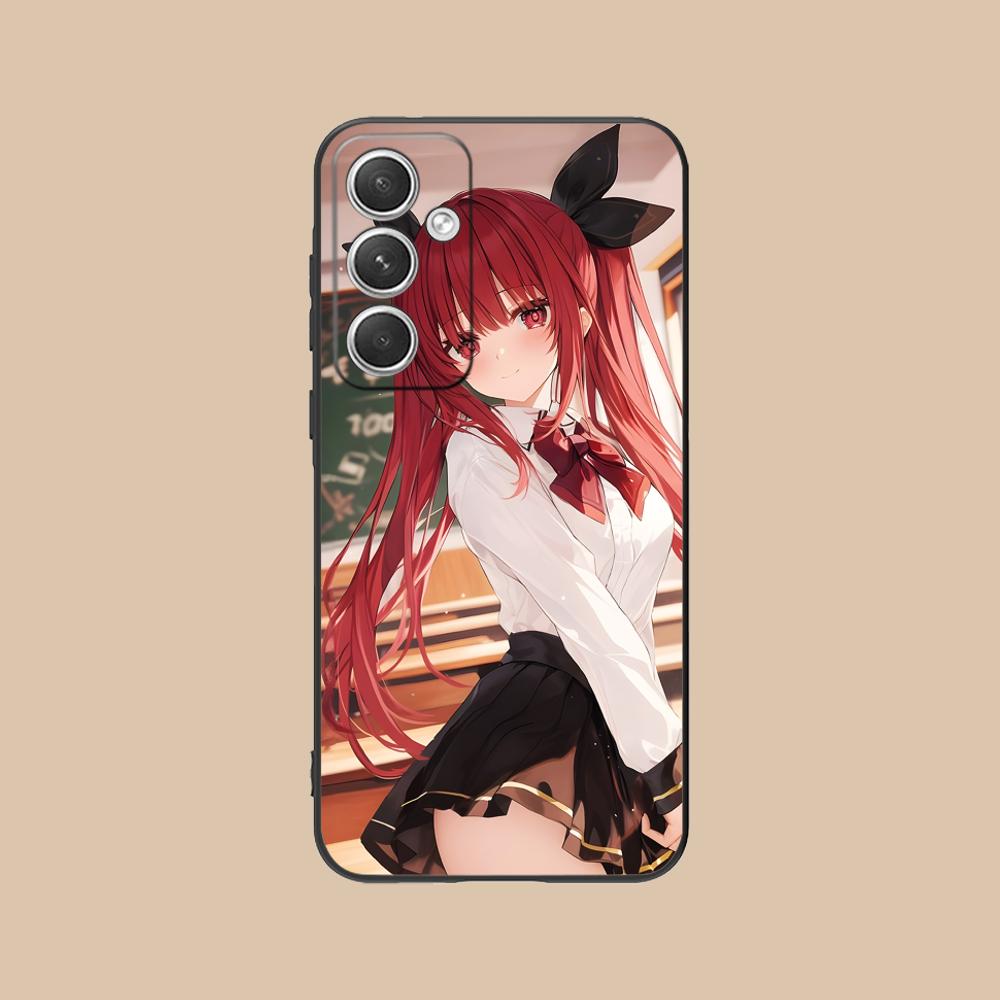 Чехол для мобильного телефона из ТПУ Date a Live Котори Ицука для Samsung Galaxy S26 S25 S24 S23 S22 S21 S20 Note20 Plus FE Ultra