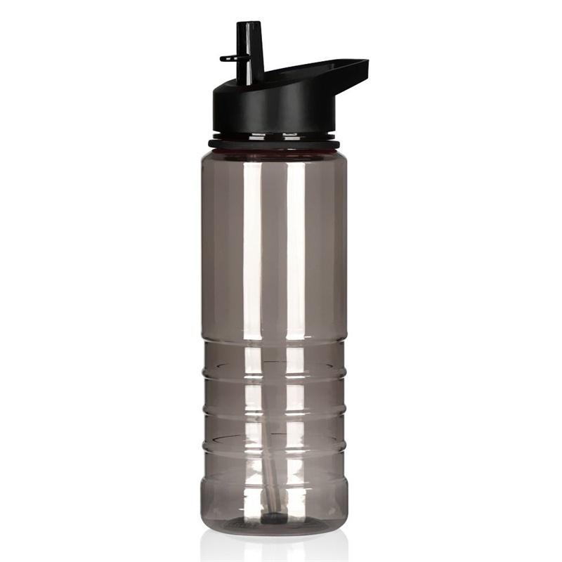 Креативный пластиковый спортивный стакан с ручкой и соломинкой для экологичного питья