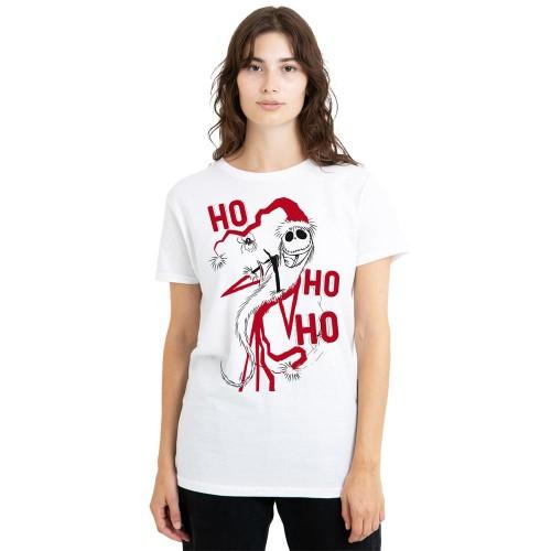 The Nightmare Before Christmas Womens/Ladies Jack Santa T-Shirt