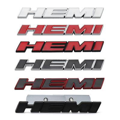 Металлические 3D наклейки на автомобиль Hemi, значок-эмблема на решетку радиатора, наклейка на задний багажник для Charger SRT SXT Durango Caliber Journey Caravan Ram Viper