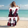 Personalized "Spider-Man: Spider-Verse" Beach Towel Microfiber Beach Towel Thin Absorbent for Beach Swimming Yoga Bath Sports. 0910241
