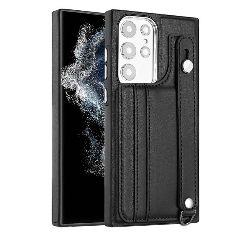 Кожаный чехол-бумажник для телефона с картой для iPhone 15 Pro Max 14 13 Plus 12 11 для Samsung Galaxy A54 A34 A14 A73 A53 A13 S23 Ultra S22 Plus с откидной крышкой-подставкой