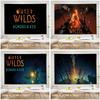 Настенный гобелен OOuter WWilds Напечатанный полиэстеровый гобелен Декор для стен в стиле INS