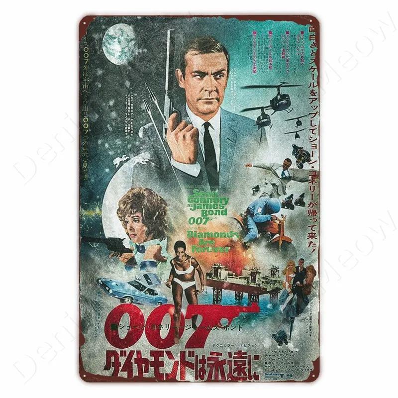 Ретро Металлический Кинотеатр Кино Постер Винтажная Металлическая Вывеска Настенное Искусство Декор Эстетичный Декор Гостиной