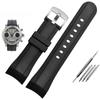 24-мм Резиновый Силиконовый Ремешок для Часов Grimham Graham Racing Timepiece Riftage/RT Ремешок Браслет Синий Черный Аксессуары
