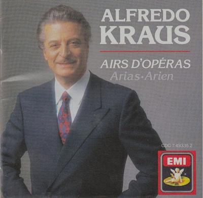 CD АЛЬФРЕДО КРАУС - Оперные арии / Арии из опер CDC7493352 Его Мастер Голос 1987 Европа Соул/Фанк Б/У