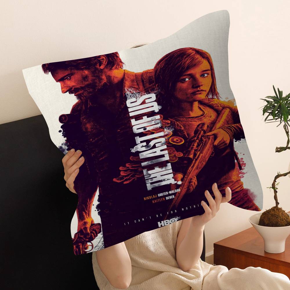 Игровой чехол на подушку The Last of Us для спальни, комнаты и дивана в гостиной, декоративный чехол