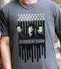 Футболка Green Day Панк-рок на Винтажном черном Comfort Colors 1717