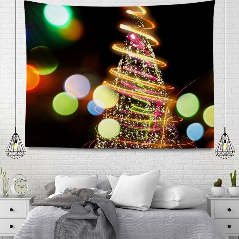 Серия подвесных тканевых гобеленов в рождественском стиле