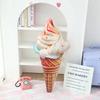 Simulated Cute Ice Cream Doll Ice Cream Pillow Doll Crispy Cone Pillow Plush Toy Ice Cream Cushion