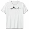 Heartbeat Mountain Bike Unisex T Shirt Cycling Adventure Fun Cool Quality New