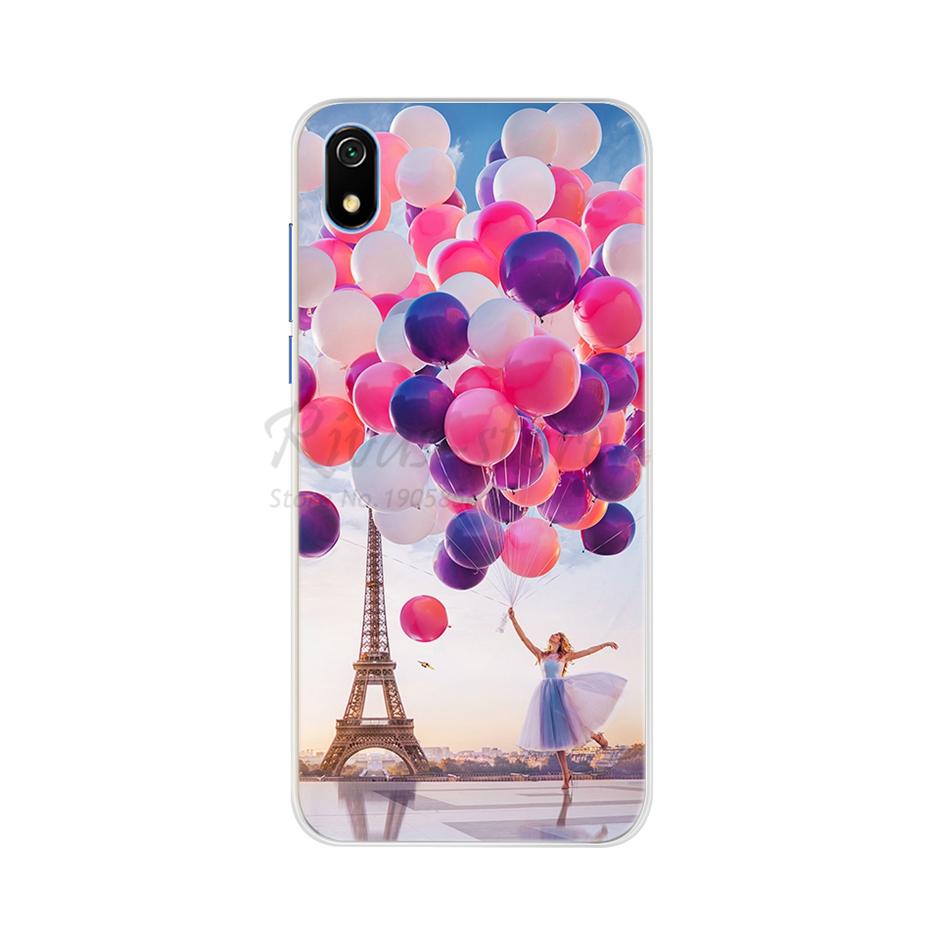 Чехол для Xiaomi Redmi 7A Силиконовый мягкий ТПУ Чехлы для телефона для Xiaomi Redmi 7A Чехол 5,45'' Задняя крышка На Redmi 7 A Redmi7A A7 Fundas