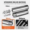 Rolling Mill, 3"/76 mm Jewelry Rolling Mill Machine, 1: 2 Gear Ratio, 3-in-1 Multi-function Rolling Mill, 0.1-7mm Press Thickness for Metal Jewelry
